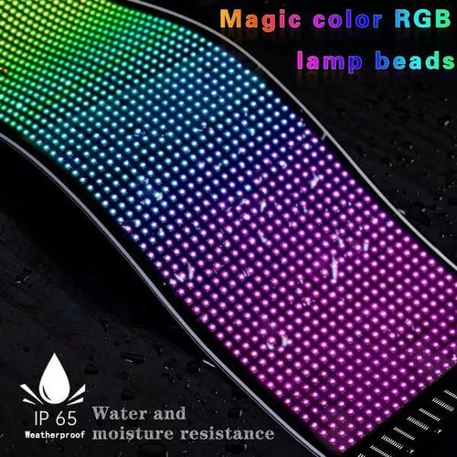 Colorful Eye Lamp Soft Screen for Car Windows