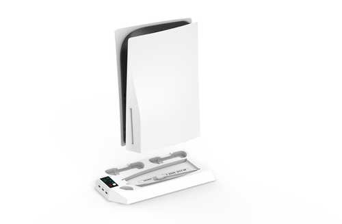 PS5 gaming console multifunctional cooling bracket charging base