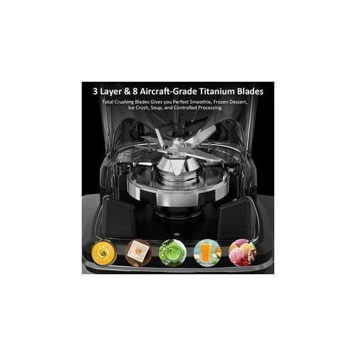 Silver Crest 2L Industrial 8500W Food Crusher Blender With 2 Jar