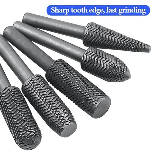 5pcs Rotary Steel Files
