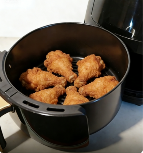 ✨ Sleek Air Fryer – Turn Simple Ingredients into Tasty Meals Easily ✨