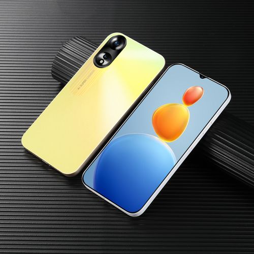 A38 Smartphone, 6.28 Inch Incell Waterdrop Display, 2GB RAM 16GB ROM, High-End Frosted Glass Back Cover, Dual SIM Unlocked Mobile Phone