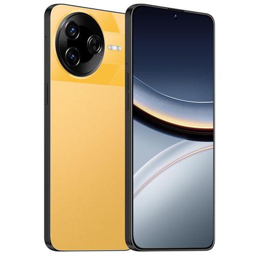 F7 Ultra Smartphone, 6.56 Inch Incell Punch Hole Display, 3GB RAM 16GB ROM, Dual SIM + TF Card Support, Egg Yolk Color, Unlocked Mobile Phone