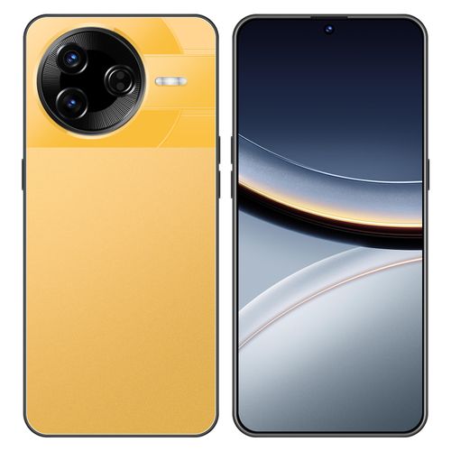 F7 Ultra Smartphone, 6.56 Inch Incell Punch Hole Display, 3GB RAM 16GB ROM, Dual SIM + TF Card Support, Egg Yolk Color, Unlocked Mobile Phone