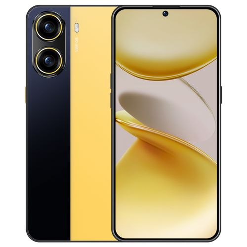 X7 Pro Smartphone MTK6737 Quad Core CPU, 6.56 Inch Incell Punch Hole Screen, 3GB+16GB, Dual SIM + TF Card Support, Yellow Color😀😀😀