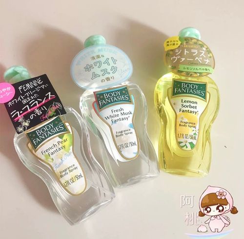 日本meme同款FITS目黑蓮Body Fantasies白麝香香氛噴霧淡香水50ml