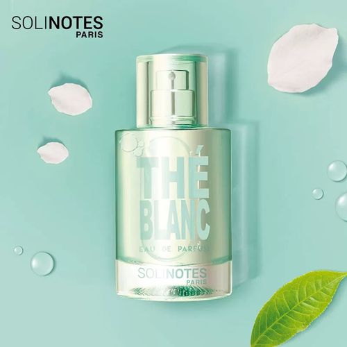法國solinotes香水持久中性白茶 EDP女士香水淡香精茉莉麝香綠瓶