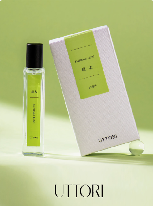 UTTORI五朵裡綠衣15ml香水綠葉小眾高級持久清新送禮女友禮物