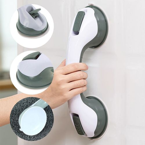 Bathroom handrail anti-fall suction cup bathroom bathtub children's punch-free handrail glass door and window elderly handrail