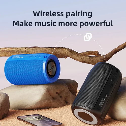 ZEALOT Portable Bluetooth Speaker - RGB LED Light HiFi Bass Wireless Rechargeable Outdoor/Indoor Speaker