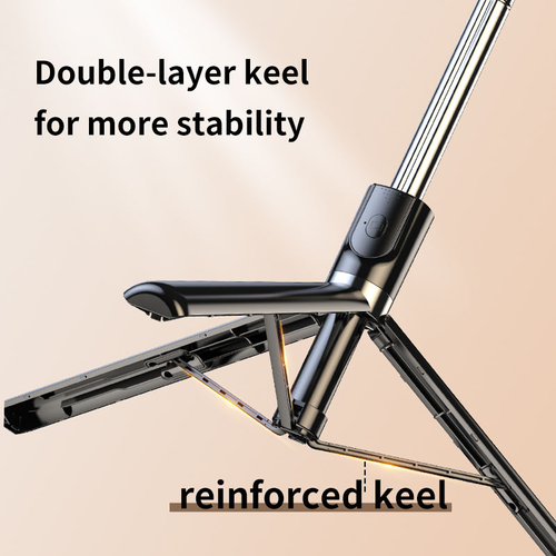 Multifunctional Bluetooth Selfie Stick & Tripod｜10m Remote, 360° Adjustable, Portable Telescopic