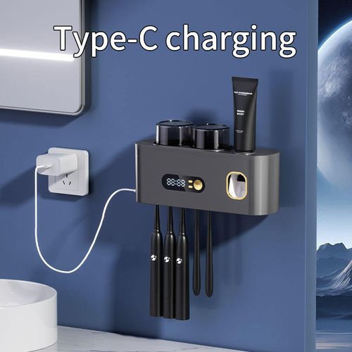 Portable Dual Wireless Charger Power Bank - Digital Display 2-in-1 Charging Station for Earbuds & Devices