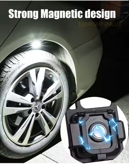 Hot Outdoor Portable Usb Rechargeable Mini Cob Keychain Work Light Hook With Magnet Aluminum Alloy Flashlight Led Camping Lamp