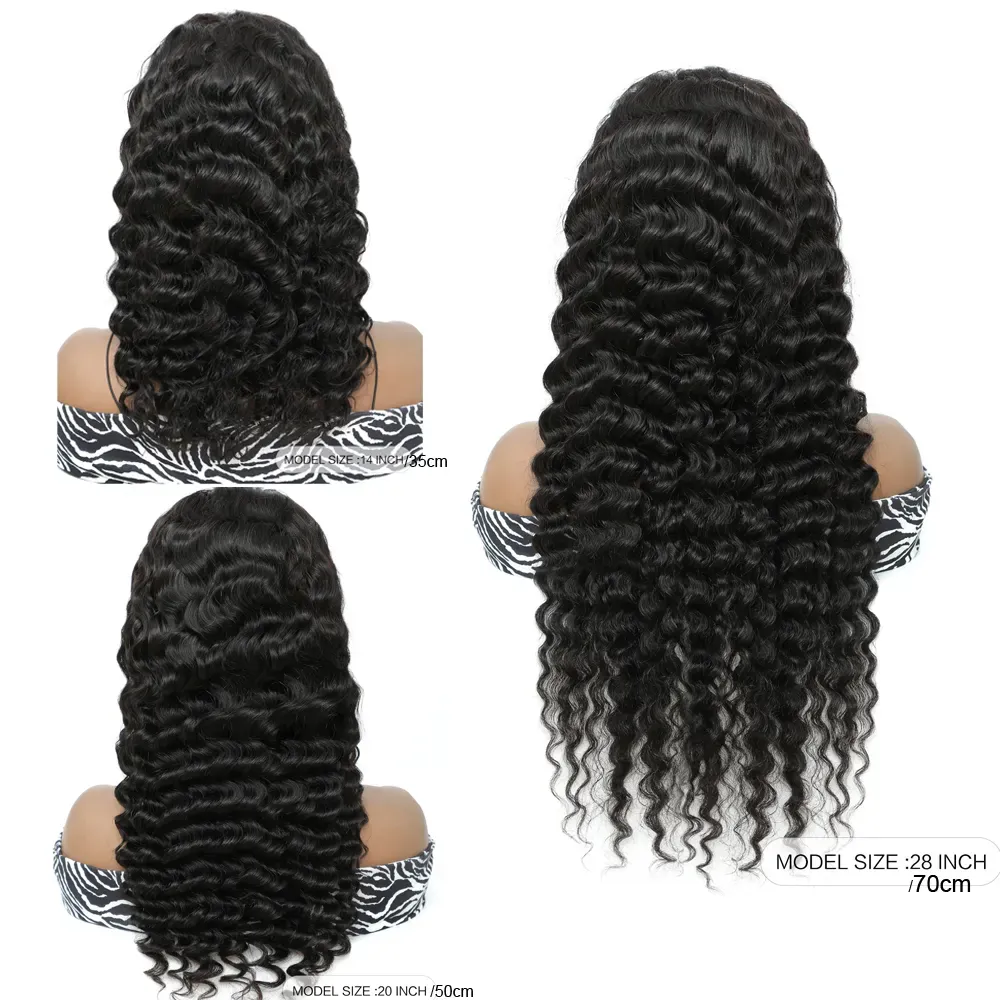 women's pre-pulled hairline long wavy wig