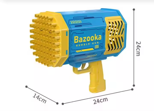 69 hole blower foam machine party bubble gun fork ID is outdoor toys indoor party camping yard