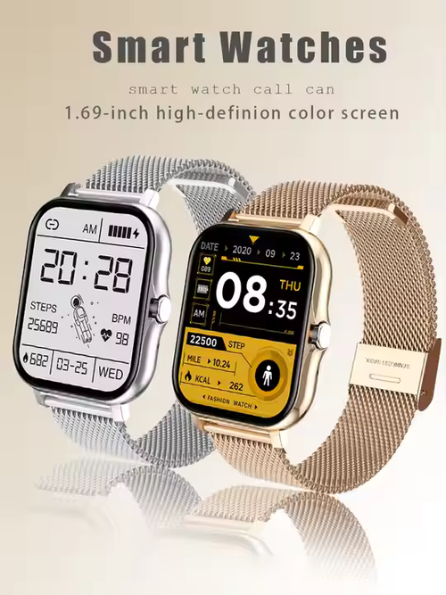 2025 New Custom Dial Y13 Smart Watch for Women Men BT Fitness Tracker with Answer Call Music Player Health Sport Bracelet Gift