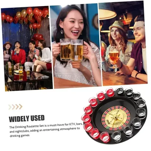 🍻game turntable drinking glass🍷