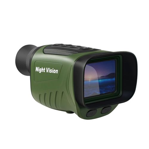 Digital Monocular Night Viewer, Case and Cables Included, Infrared Sensor, Micro LCD Screen
