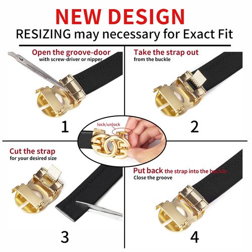 Fashion Mens Real Leather  Belt