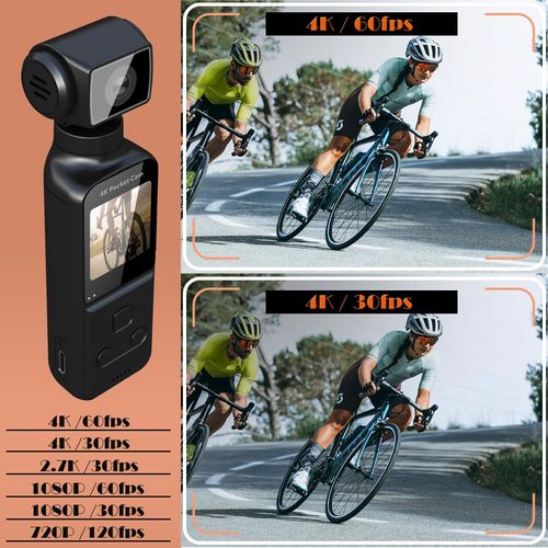 4K sports pocket camera