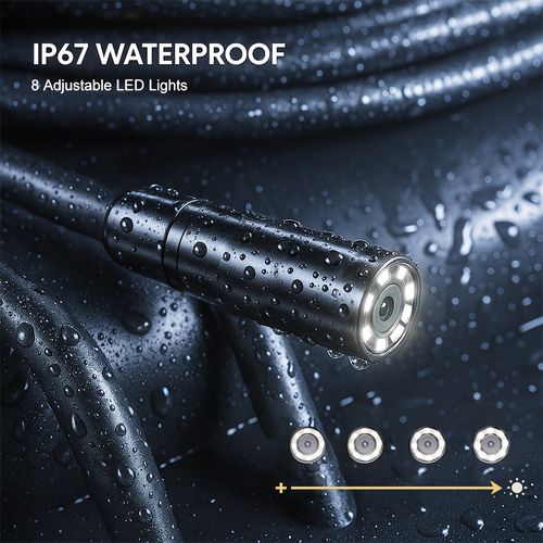 Endoscope Camera with Light