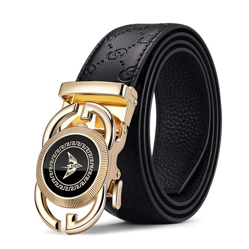 Dress Belt for men Automatic Buckle with
