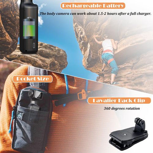 4K sports pocket camera