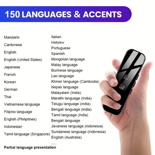 Instant Language Translator Device