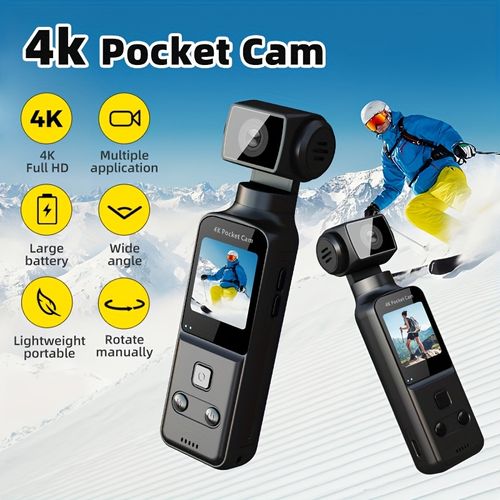 4K sports pocket camera