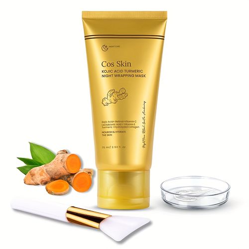 Turmeric Collagen Peel-off Mask for Gentle Cleansing, Hydration, and Moisturizing