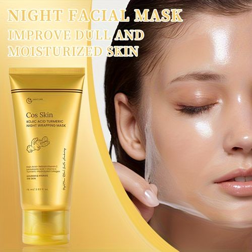 Turmeric Collagen Peel-off Mask for Gentle Cleansing, Hydration, and Moisturizing
