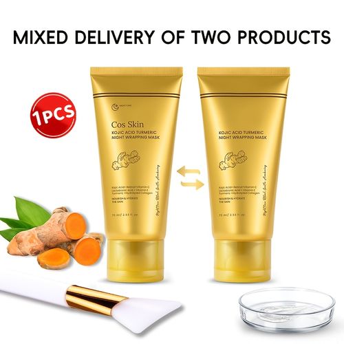 Turmeric Collagen Peel-off Mask for Gentle Cleansing, Hydration, and Moisturizing