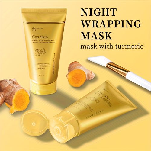 Turmeric Collagen Peel-off Mask for Gentle Cleansing, Hydration, and Moisturizing