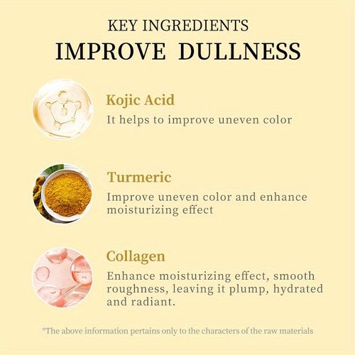 Turmeric Collagen Peel-off Mask for Gentle Cleansing, Hydration, and Moisturizing