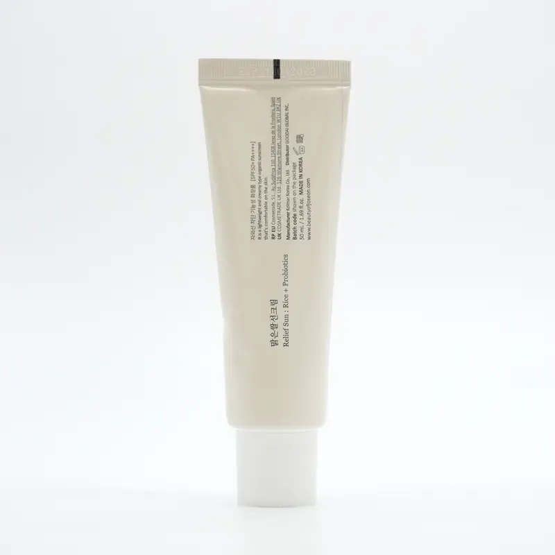 Beauty of Joseon Relief Sun Rice Probiotic Facial Sunscreen — SPF50 PA++++, Original Korean Version, 1.7oz | Lightweight, Non-Greasy, Niacinamide & Rice Extract, Vitamin-Infused UV Protection for Bright, Radiant Skin