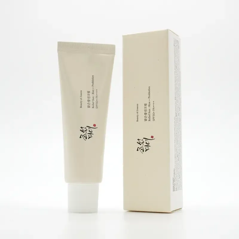 Beauty of Joseon Relief Sun Rice Probiotic Facial Sunscreen — SPF50 PA++++, Original Korean Version, 1.7oz | Lightweight, Non-Greasy, Niacinamide & Rice Extract, Vitamin-Infused UV Protection for Bright, Radiant Skin