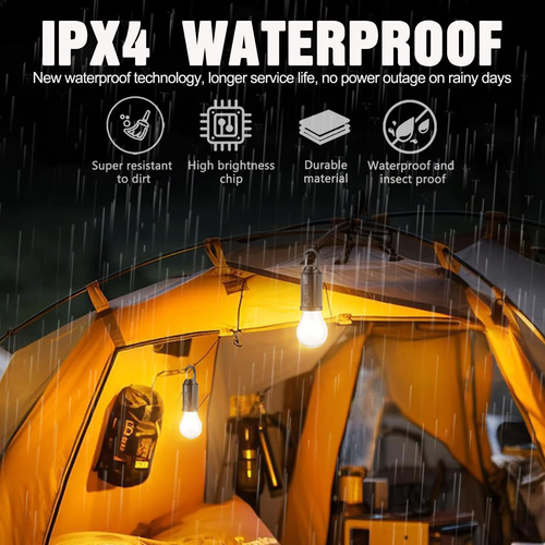 Solar - Powered Camping Glow 🌞🏕️💡 - Brighten Every Adventure!