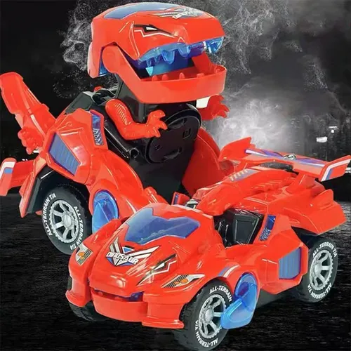 🔥 Promotion 40% OFF🎁LED DINOSAUR TRANSFORMATION CAR TOY