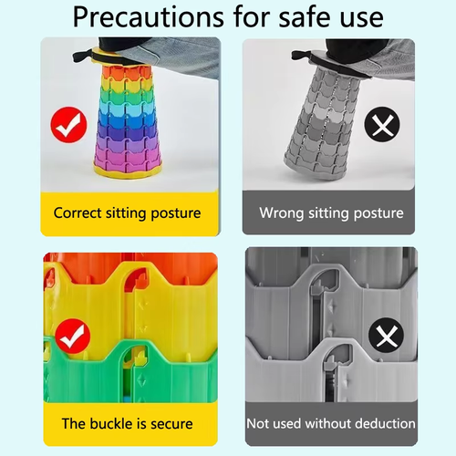 The upgraded extendable and foldable rainbow🌈 chair💺  Can bear a weight of 500 kilograms.🏋🏻‍♀️