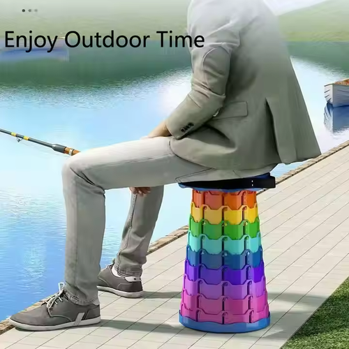 The upgraded extendable and foldable rainbow🌈 chair💺  Can bear a weight of 500 kilograms.🏋🏻‍♀️