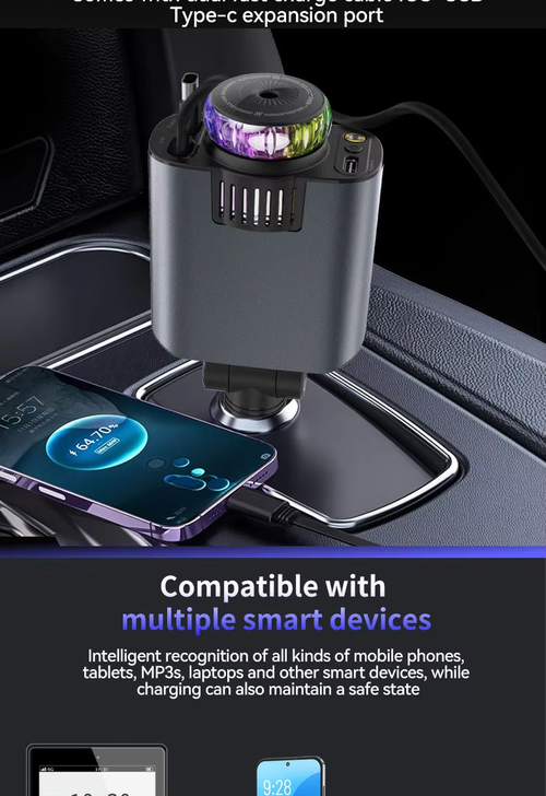 4 in1 car aromatherapy charger
