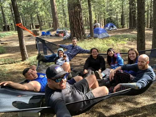 🔥Last Day Promotion OFF🔥MULTI-PERSON HAMMOCK- PATENTED 3 POINT DESIGN🔥