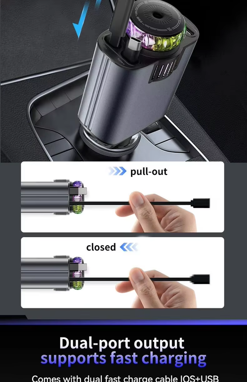 4 in1 car aromatherapy charger