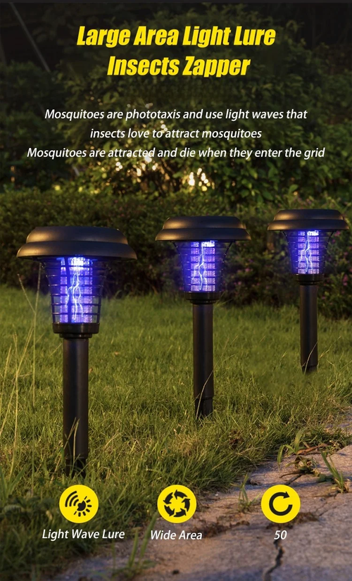 New Arrival Solar Mosquito Killer Light Bugs Zapper