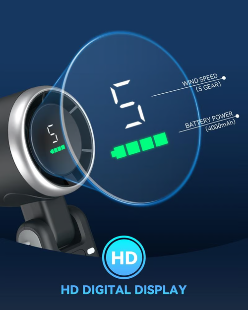 ☀️Summer Ourdoor essential - Portable Handheld Turbo Fan