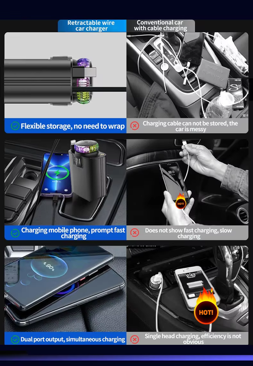 4 in1 car aromatherapy charger