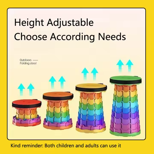 The upgraded extendable and foldable rainbow🌈 chair💺  Can bear a weight of 500 kilograms.🏋🏻‍♀️