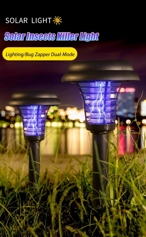 New Arrival Solar Mosquito Killer Light Bugs Zapper