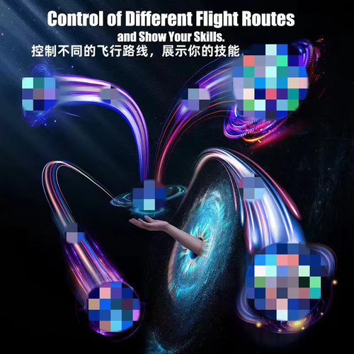 Best-selling Magic Ball Spin Toy - 5-6 Minutes 360 Degree Rotation - Flying Ball Star Professional Magic Hover Disc Ball with Light