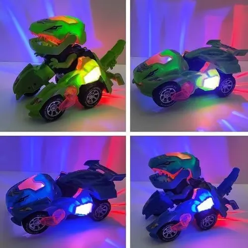 🔥 Promotion 40% OFF🎁LED DINOSAUR TRANSFORMATION CAR TOY